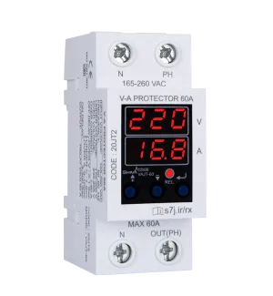 محافظ ولتاژ و جریان 60A