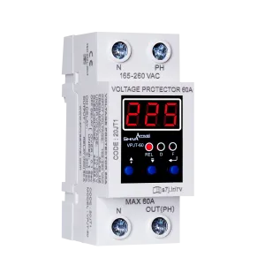محافظ ولتاژ دیجیتال60A