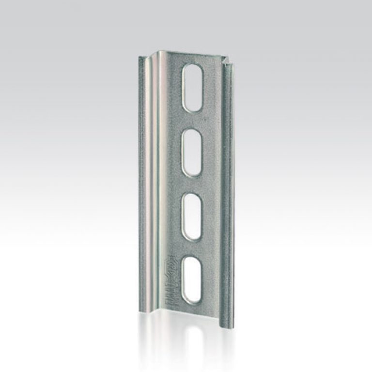 ریل تابلویی آبکاری شده گالوانیزه سرد با ارتفاع 7.5mm